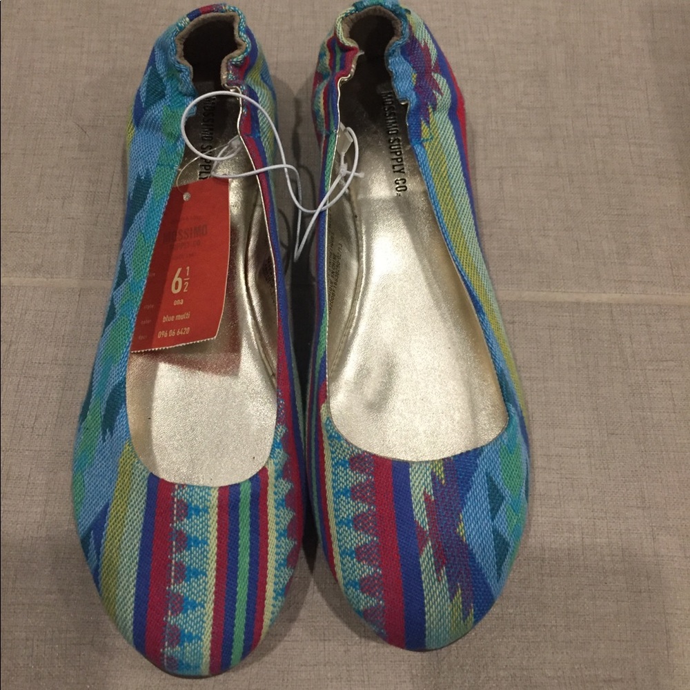 Mossino cloth ballet flats